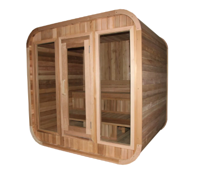 NordicSpa Glass-Fronted Cabin Sauna