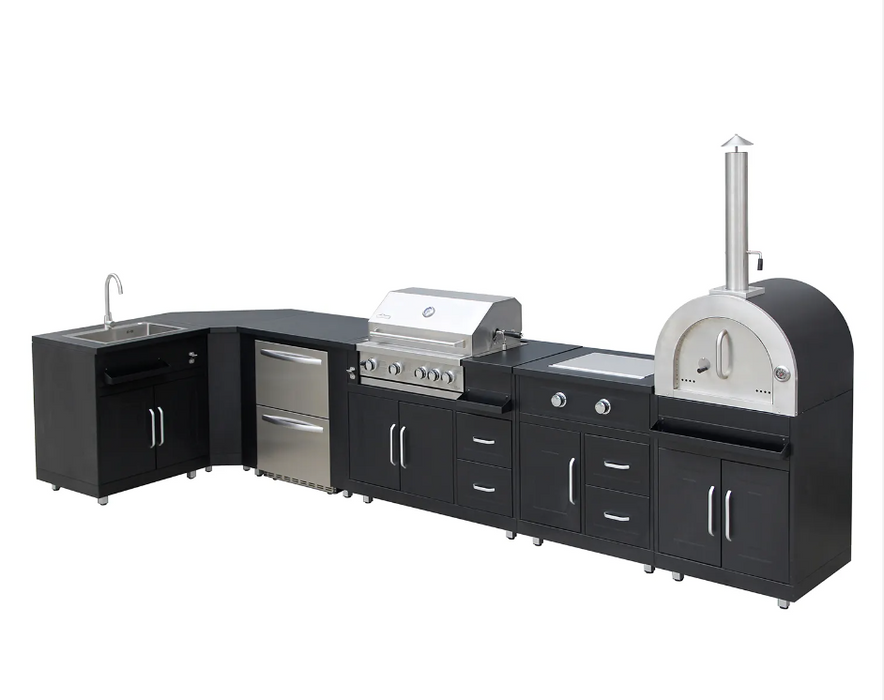 GrillMaster Deluxe Outdoor Kitchen