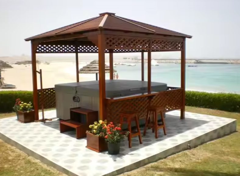 Modern Oasis Gazebo