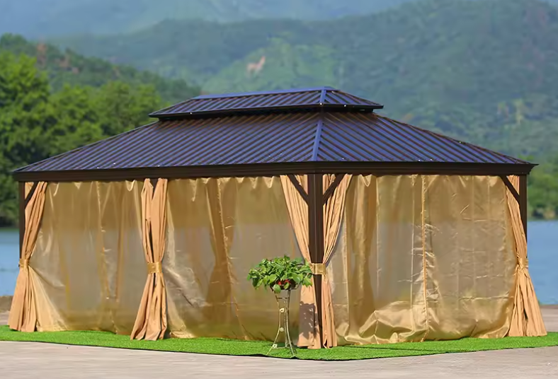 Elegant Garden Pavilion